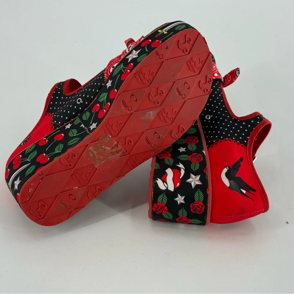 Hot Chocolate Design Chocolaticas Rockabilly Platform Mary Janes 5‎